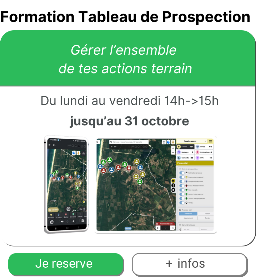 Formation prospection