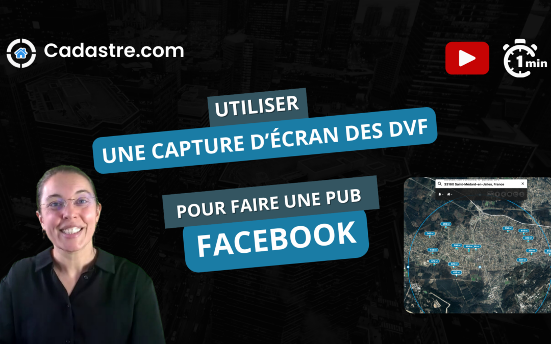 Utiliser une capture d’écran pour faire une pub Facebook